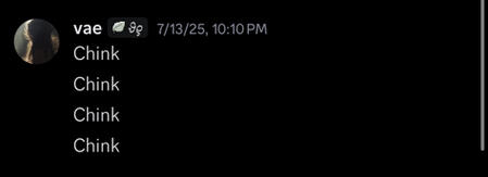 proof of vae harassing users.